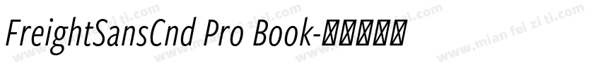 FreightSansCnd Pro Book字体转换